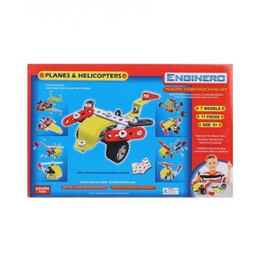 Enginero Plastic Aircraft Construction Set 71 Pieces